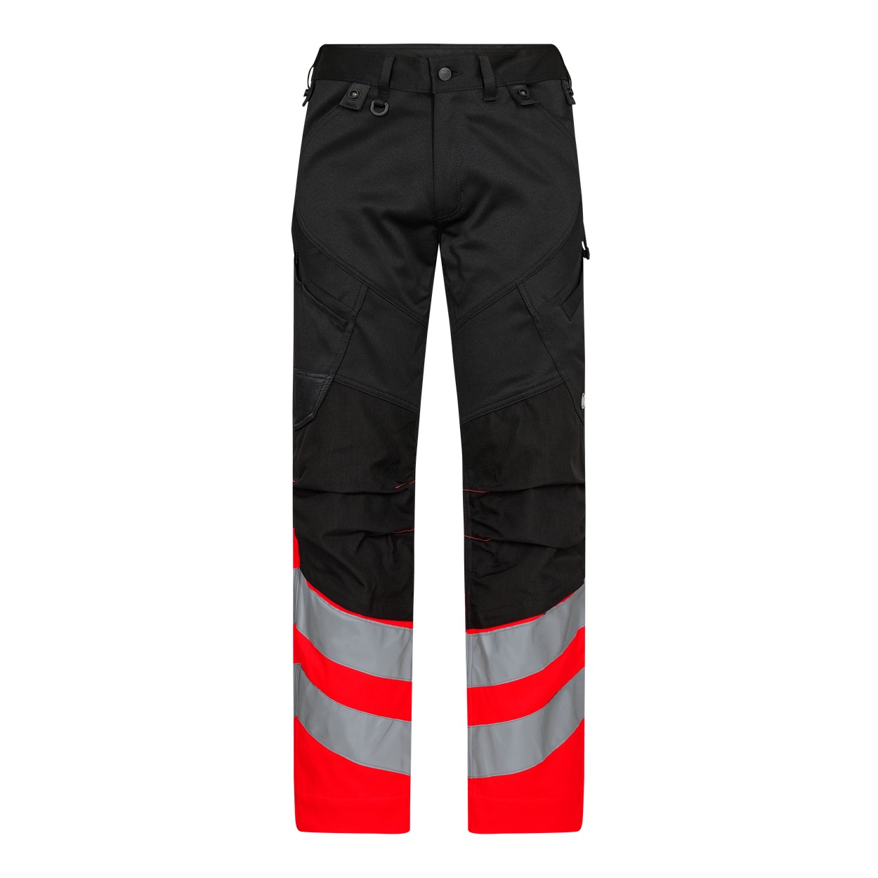 ENGEL Safety Arbeitshose mit 2-Wege-Stretch in Schwarz/Rot, Größe 26