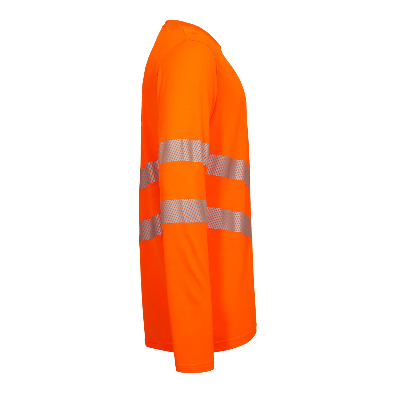 ENGEL Safety Langarm-T-Shirt in Hi-vis Orange, Größe XS