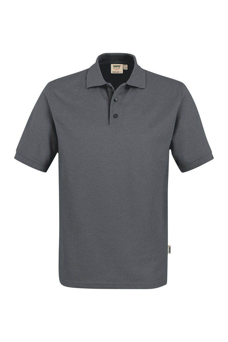 HAKRO 569 Poloshirt MIKRALINAR® ECO in anthrazit, Größe 6XL