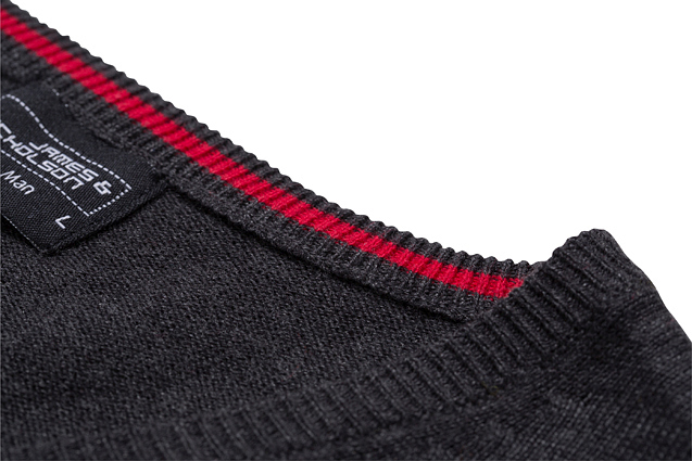 Men's V-Neck Pullunder "JN657" in Royal, Größe 3XL - Daiber