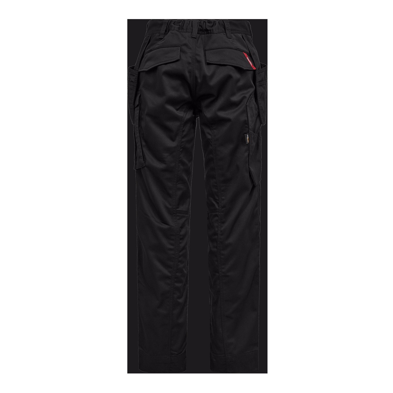 ENGEL Extend Arbeitshose mit Holstertaschen in Schwarz, Größe 26