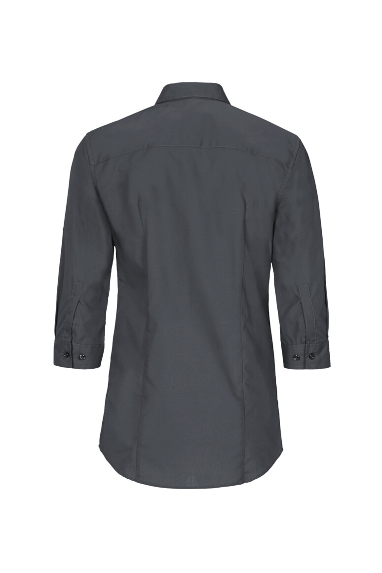 HAKRO 120 3/4-Arm-Vario Bluse MIKRALINAR® in Anthrazit, Größe 6XL