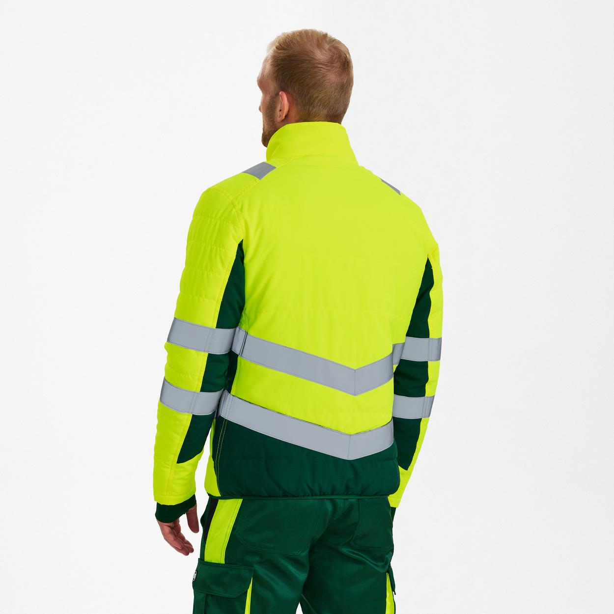 ENGEL Safety Stepp-Jacke in Gelb/Grün, Größe XS