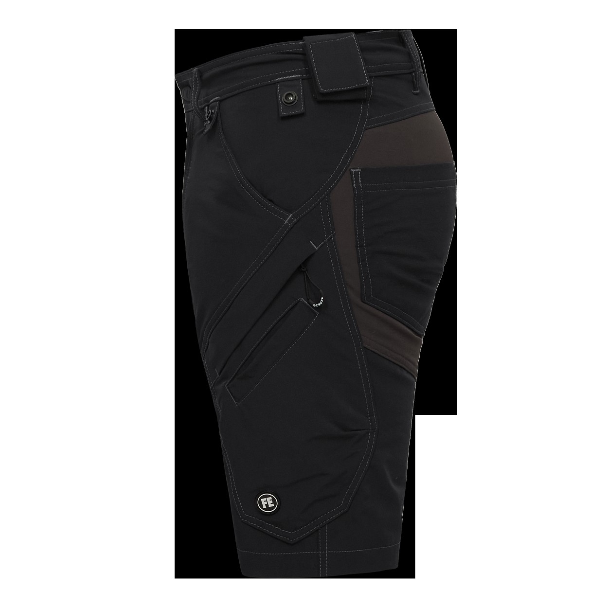 ENGEL X-treme Arbeitsshorts mit 4-Wege-Stretch in Schwarz, Größe 54