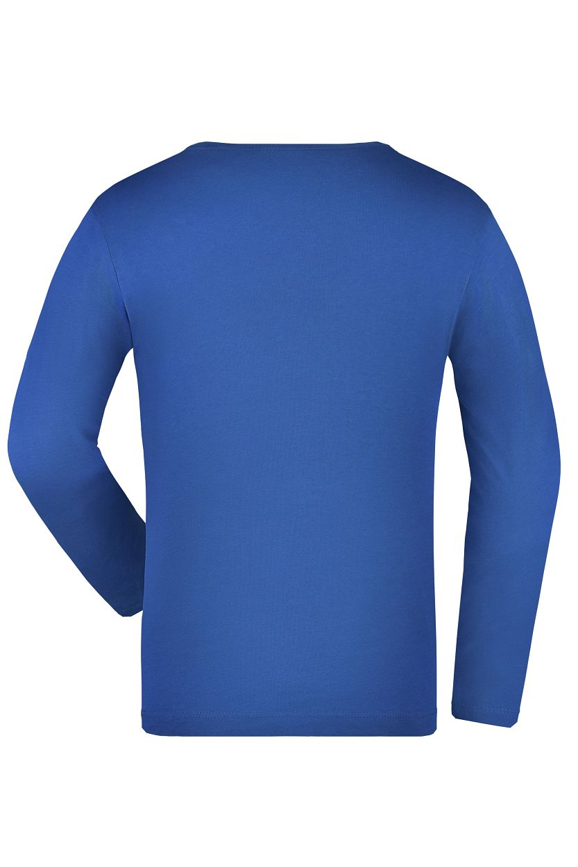 Junior Shirt Long-Sleeved Medium "JN913K" in Royal, Größe 2XL - Daiber