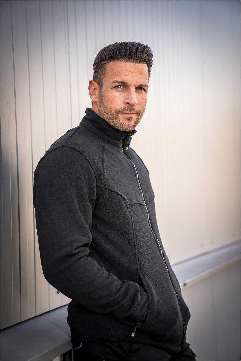 Polar-Fleecejacke Unisex CAFLJ, Gr. 2XL von Leibwächter