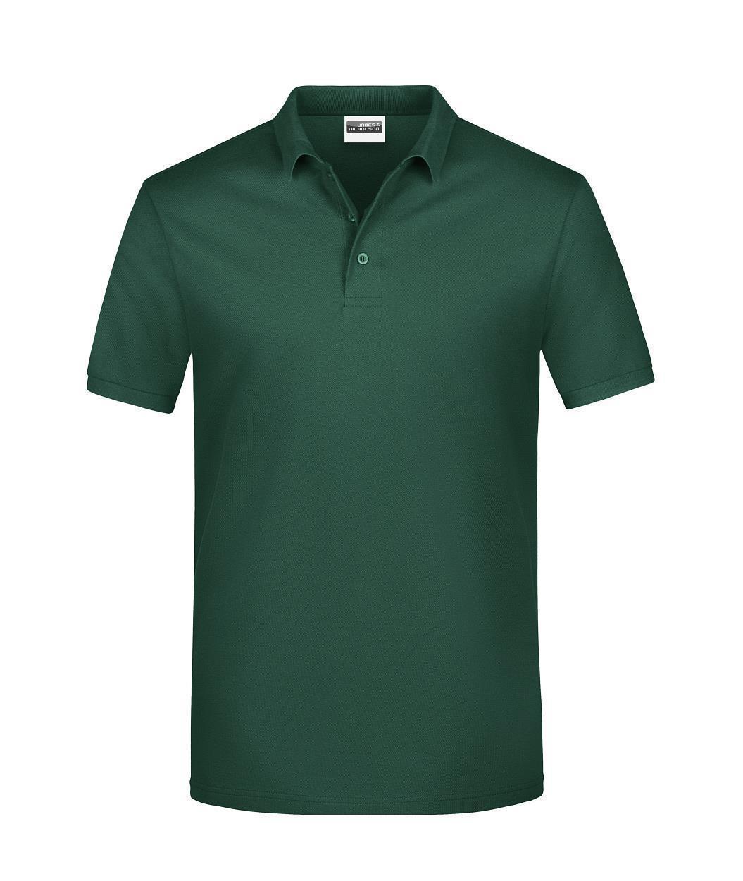 Promo Polo Man "JN792" in Dark-Green, Größe 5XL - Daiber