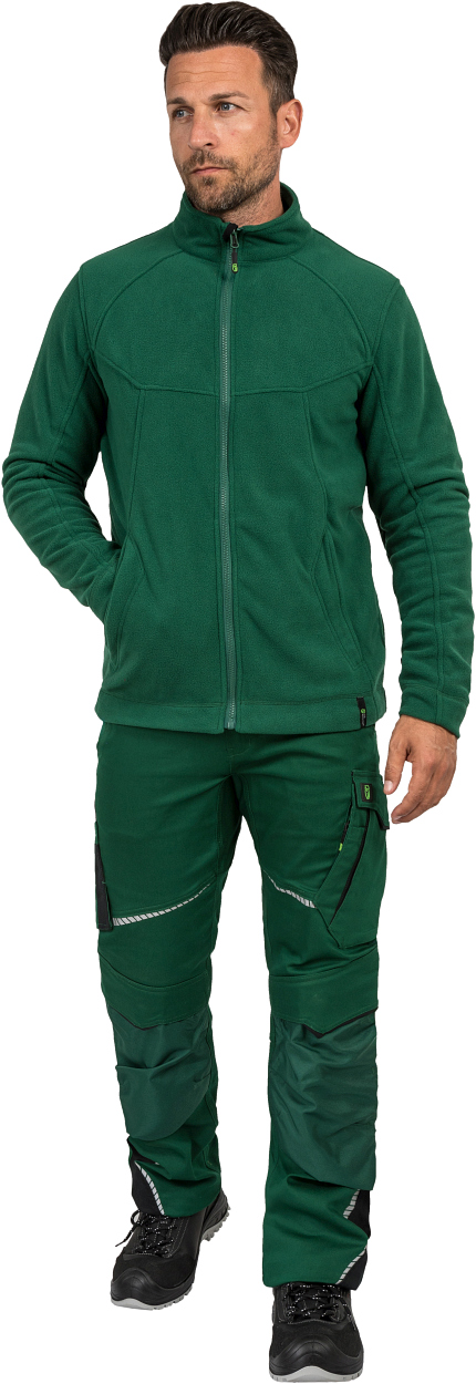 Polar-Fleecejacke Unisex CAFLJ, Gr. 2XL von Leibwächter