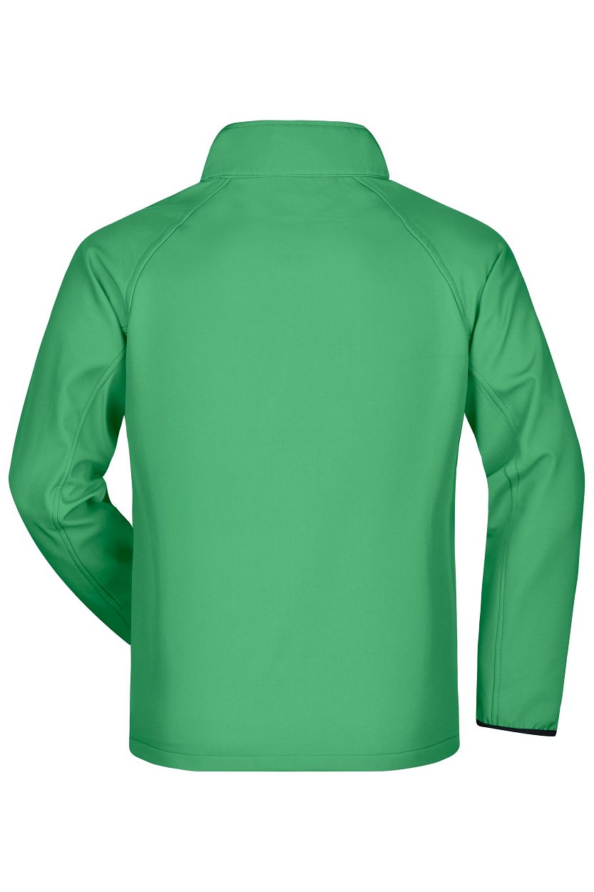 Men's Promo Softshell Jacket "JN1130" in Green/Navy, Größe 3XL - Daiber