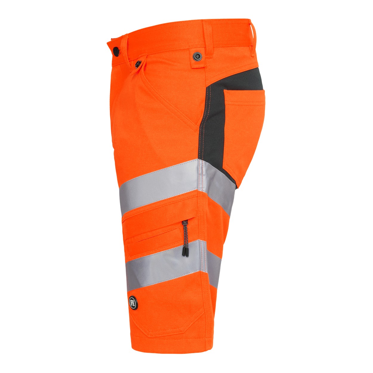 ENGEL Safety Arbeitsshorts mit 2-Wege-Stretch in Orange/Anthrazit Grau, Größe 54