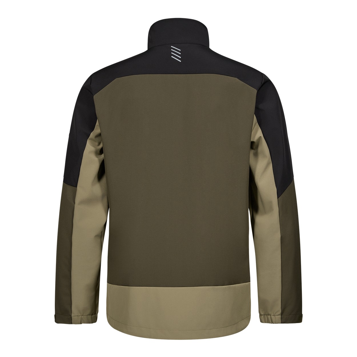 ENGEL Entire Softshelljacke in Forest Green/Schwarz, Größe XS