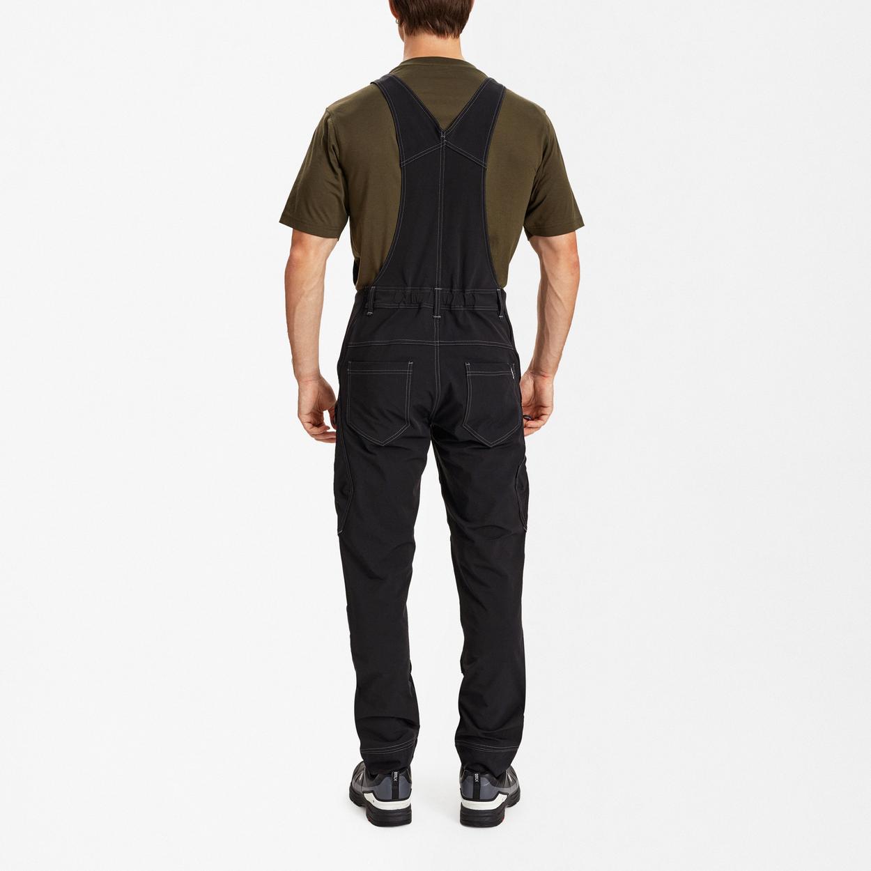 ENGEL X-treme Latzhose mit 4-Wege-Stretch in Schwarz, Größe 26