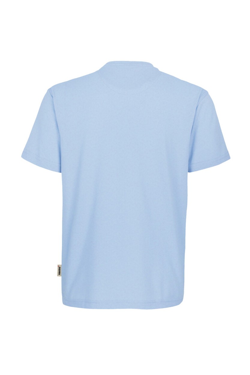 HAKRO 281 T-Shirt MIKRALINAR® in Eisblau, Größe 6XL