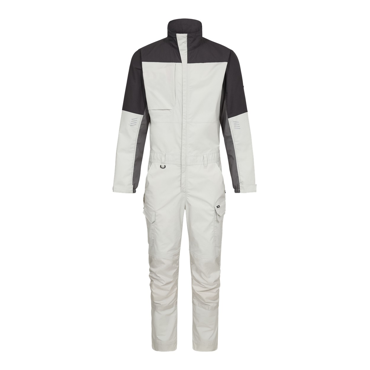 ENGEL Entire Overall mit 2-Wege-Stretch in Bone White / Anthracite Grey, Größe XS