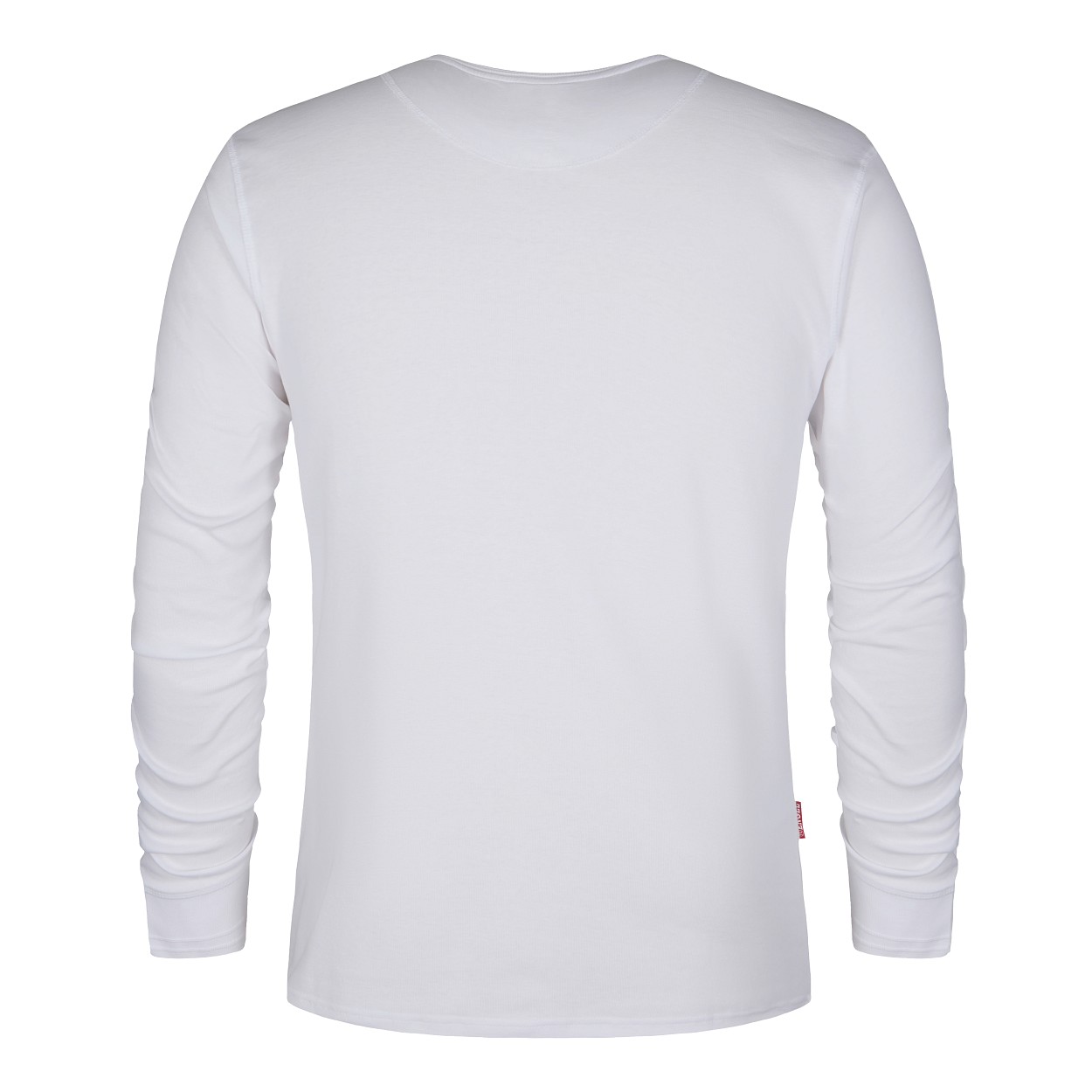 ENGEL Extend Grandad langarm-Shirt in Weiss, Größe XS