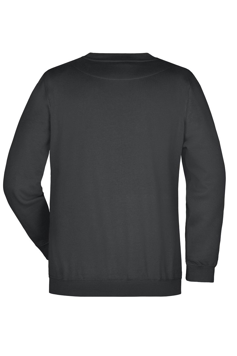 Round-Sweat Heavy "JN040" in Graphite, Größe 5XL - Daiber