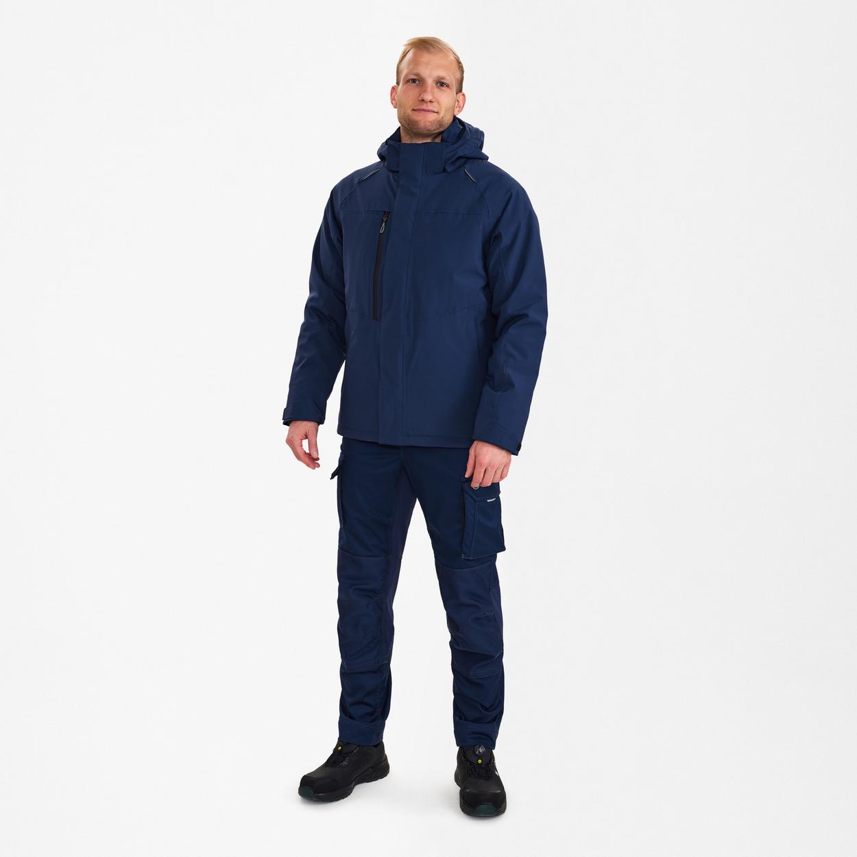 ENGEL X-treme Winterjacke in Blue Ink, Größe XS