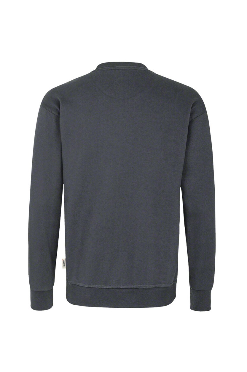 HAKRO 475 Sweatshirt MIKRALINAR® in Anthrazit, Größe 6XL
