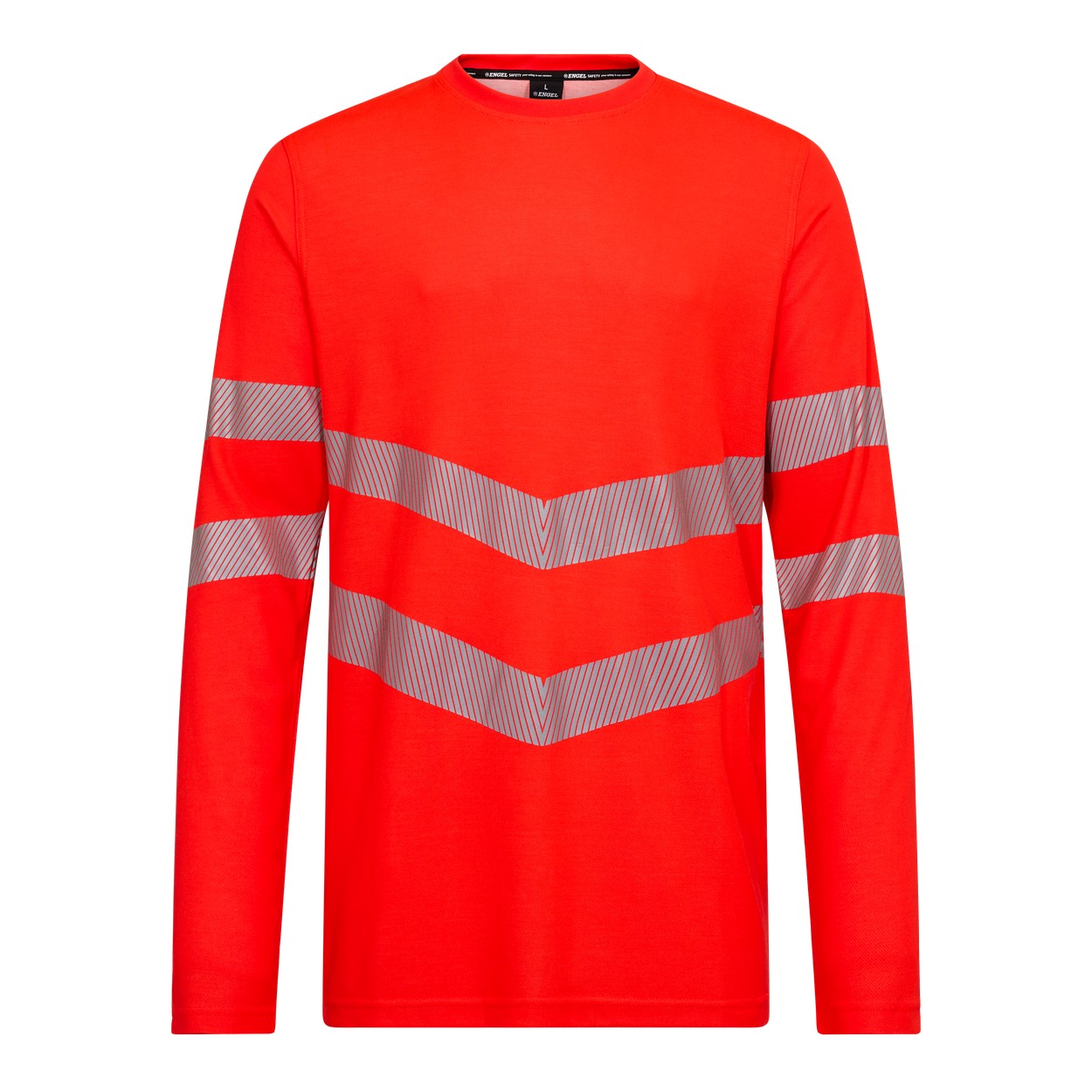ENGEL Safety Langarm-T-Shirt in Rot, Größe XS