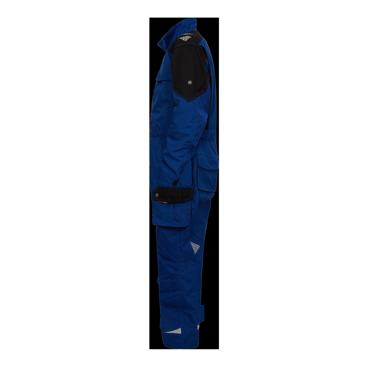 ENGEL Galaxy Overall in Surfer Blue/Schwarz, Größe XS