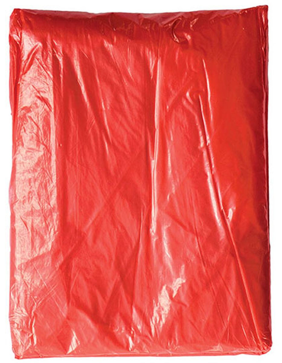 Korntex® Einweg Regenponcho für Erwachsene "Sumatra" in Red, Größe One Size (Kids)