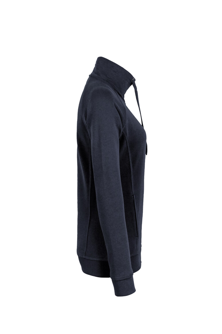 HAKRO 406 Damen Sweatjacke College in Tinte, Größe 3XL