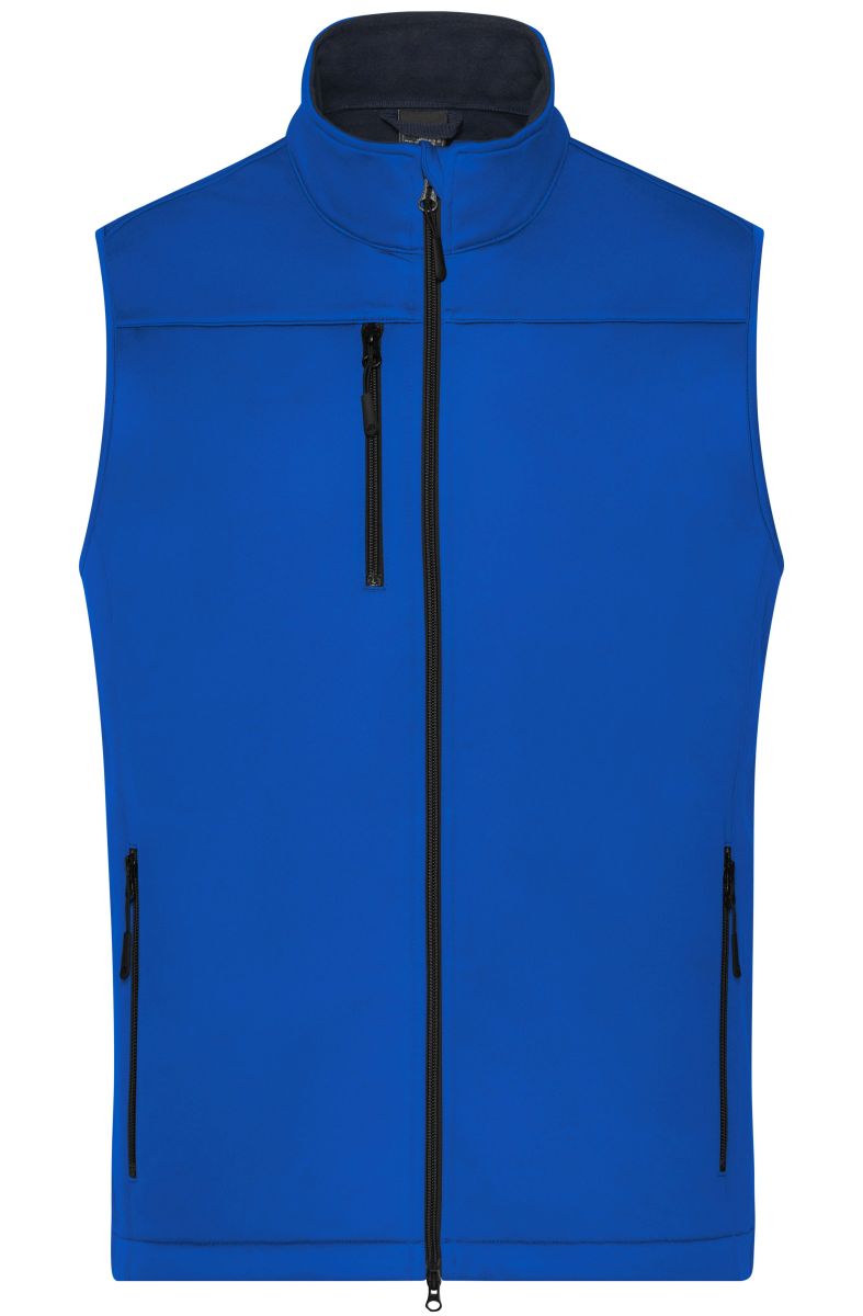 JN1170 Herren Softshell Weste in Nautic-Blue, Größe L von James & Nicholson