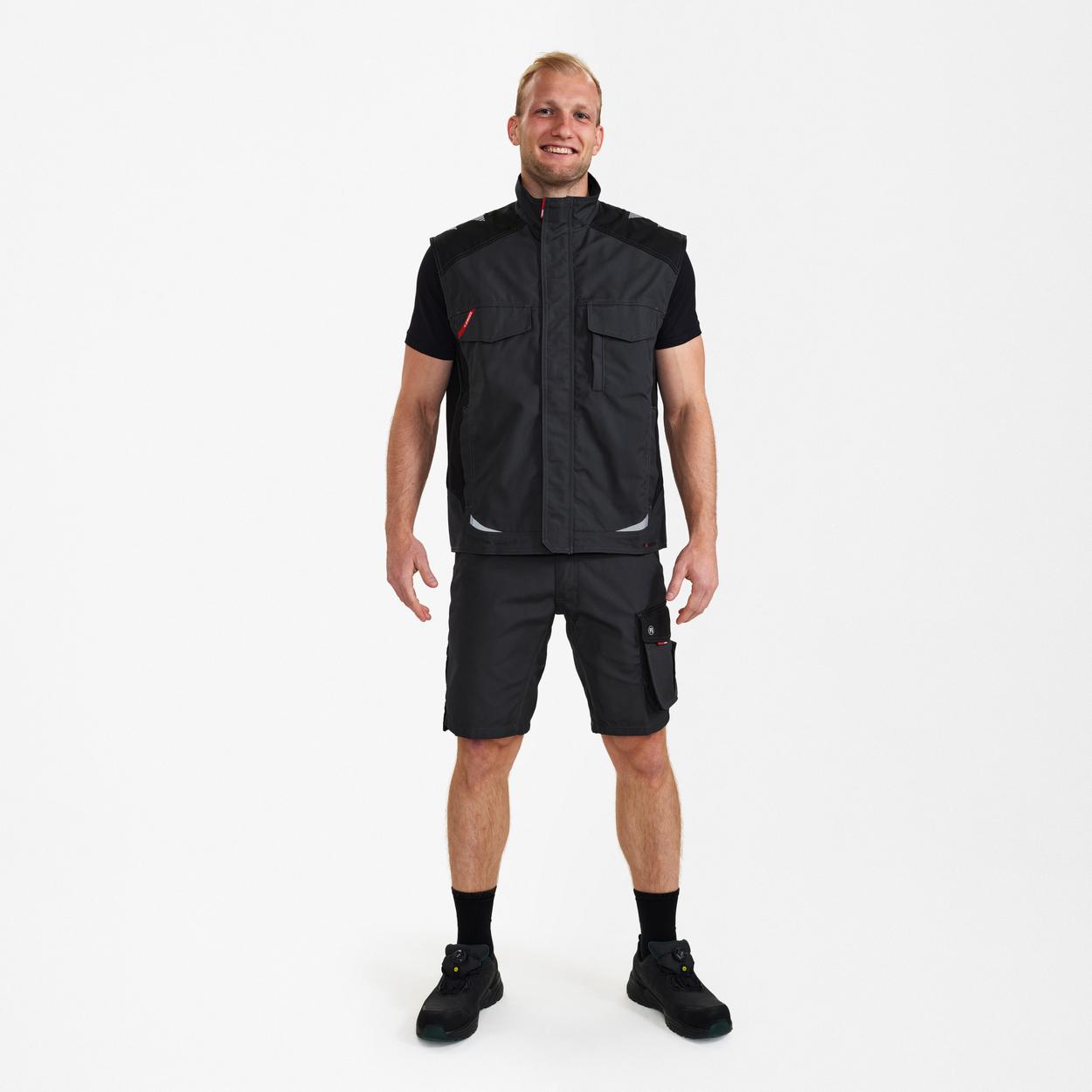 ENGEL Galaxy Serviceweste in Anthrazitgrau/Schwarz, Größe XS