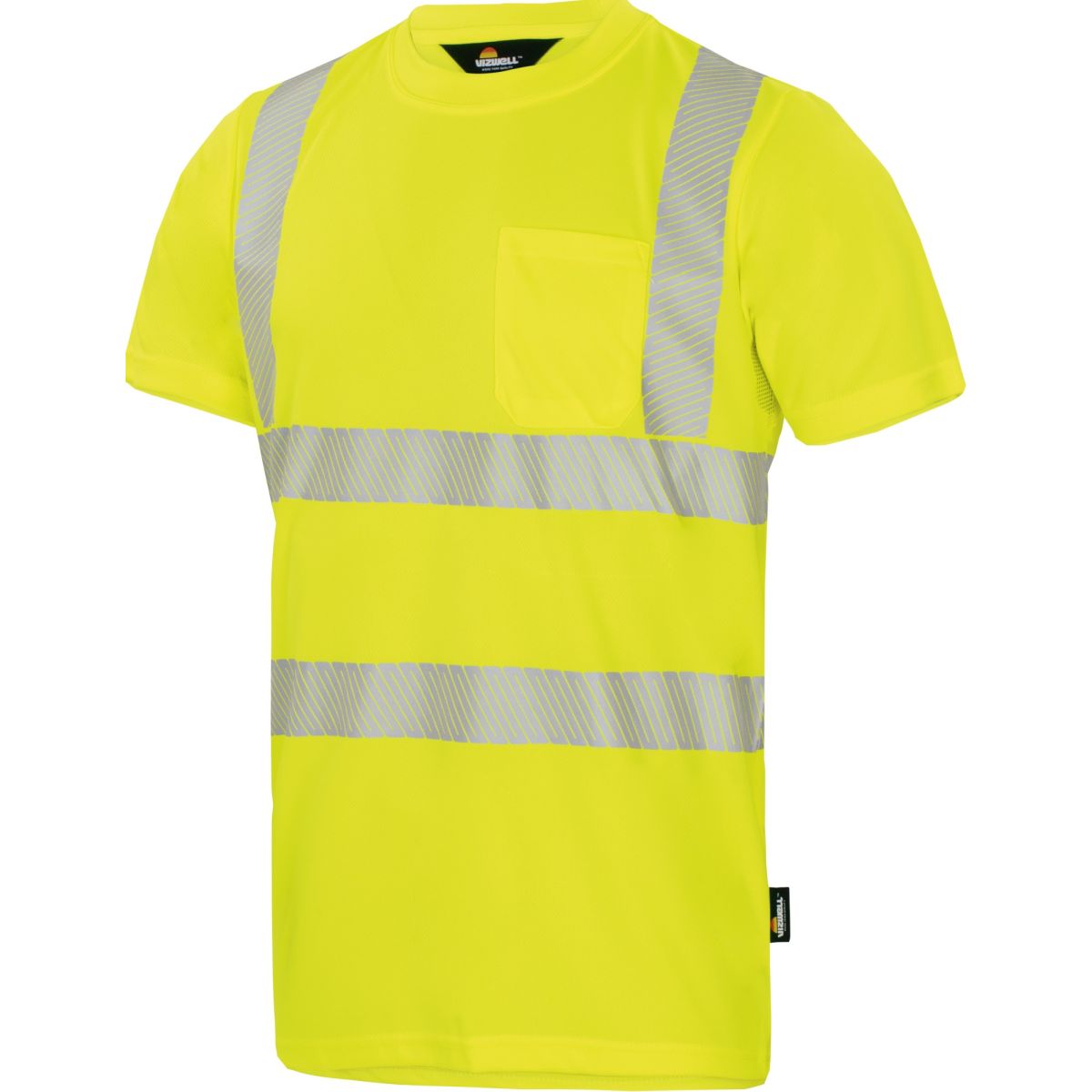 Warnschutz-T-Shirt leuchtgelb von Vizwell