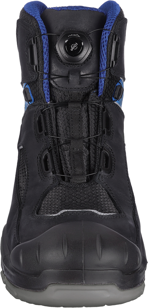 Stiefel niedrig L6141 Porto in Schwarz, Gr. 48 von Leibwächter