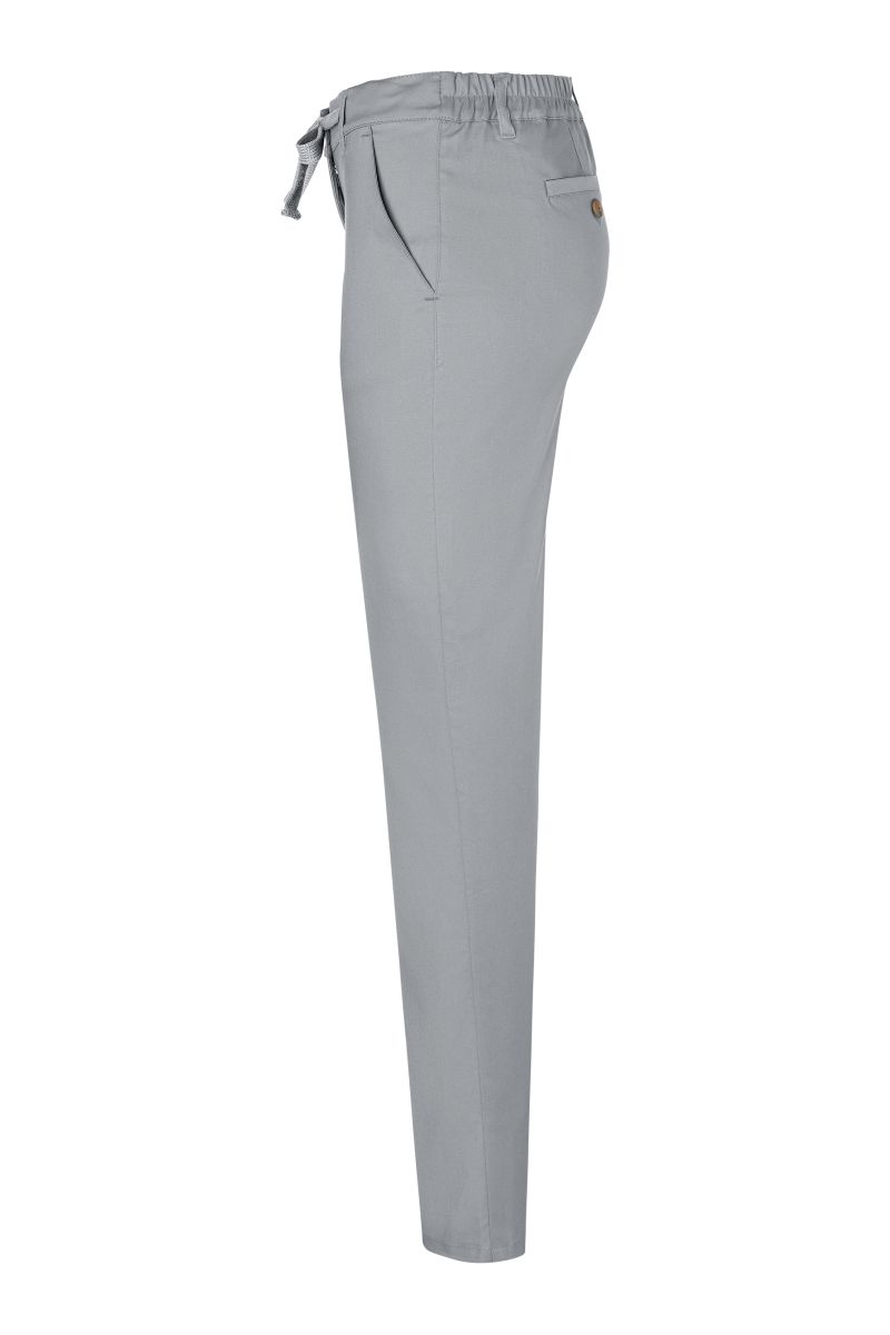 Damen Chinohose Modern-Stretch Größe 54 in Stahlgrau von Karlowsky