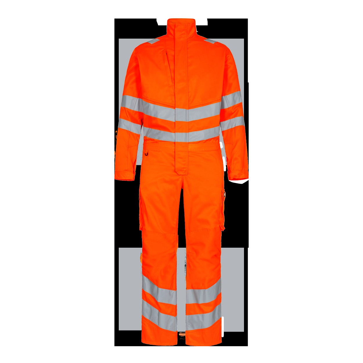 ENGEL Safety Light Overall in Hi-vis Orange, Größe XS