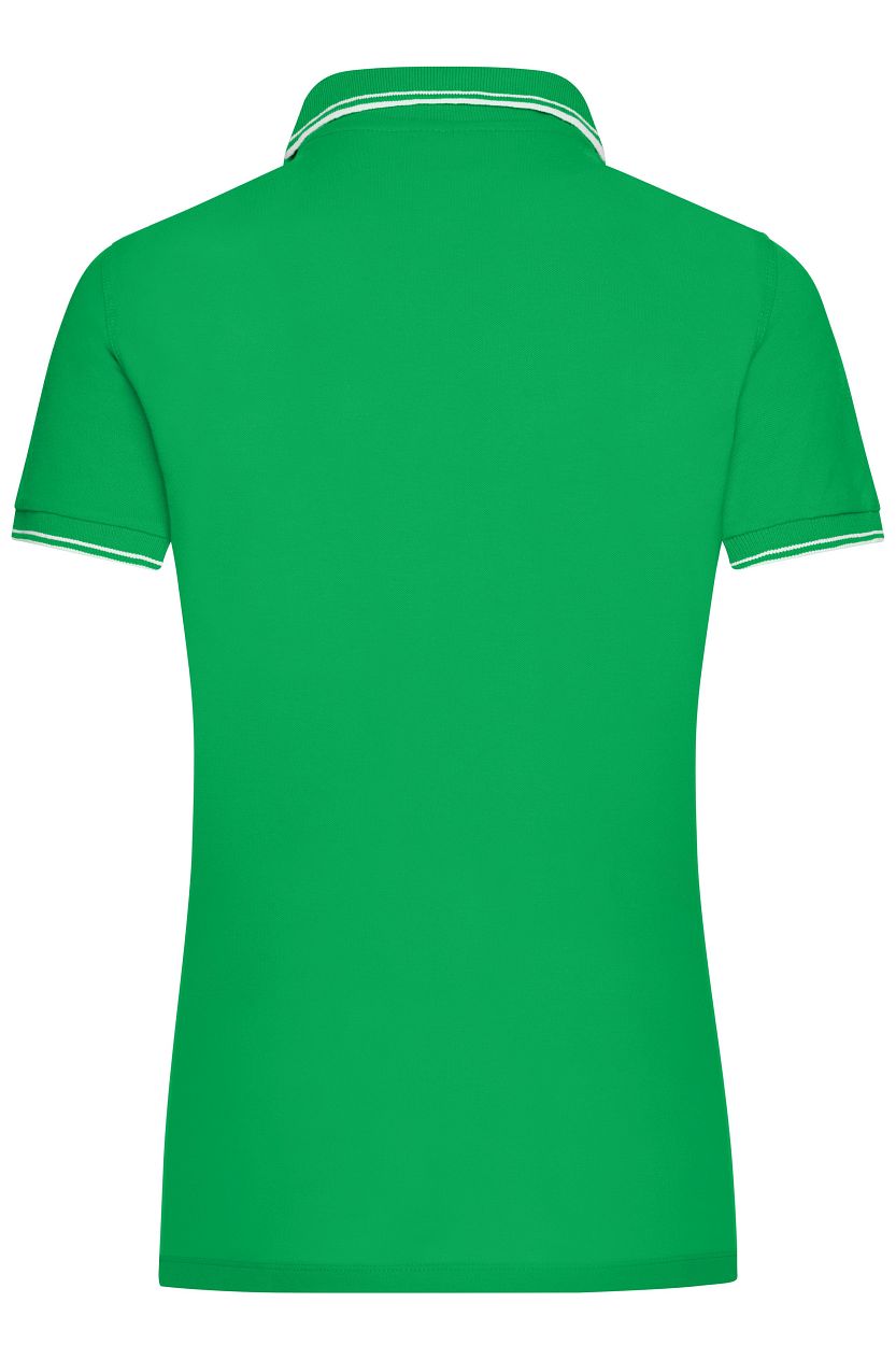 Ladies' Polo "JN985" in Fern-Green/White, Größe 2XL - Daiber