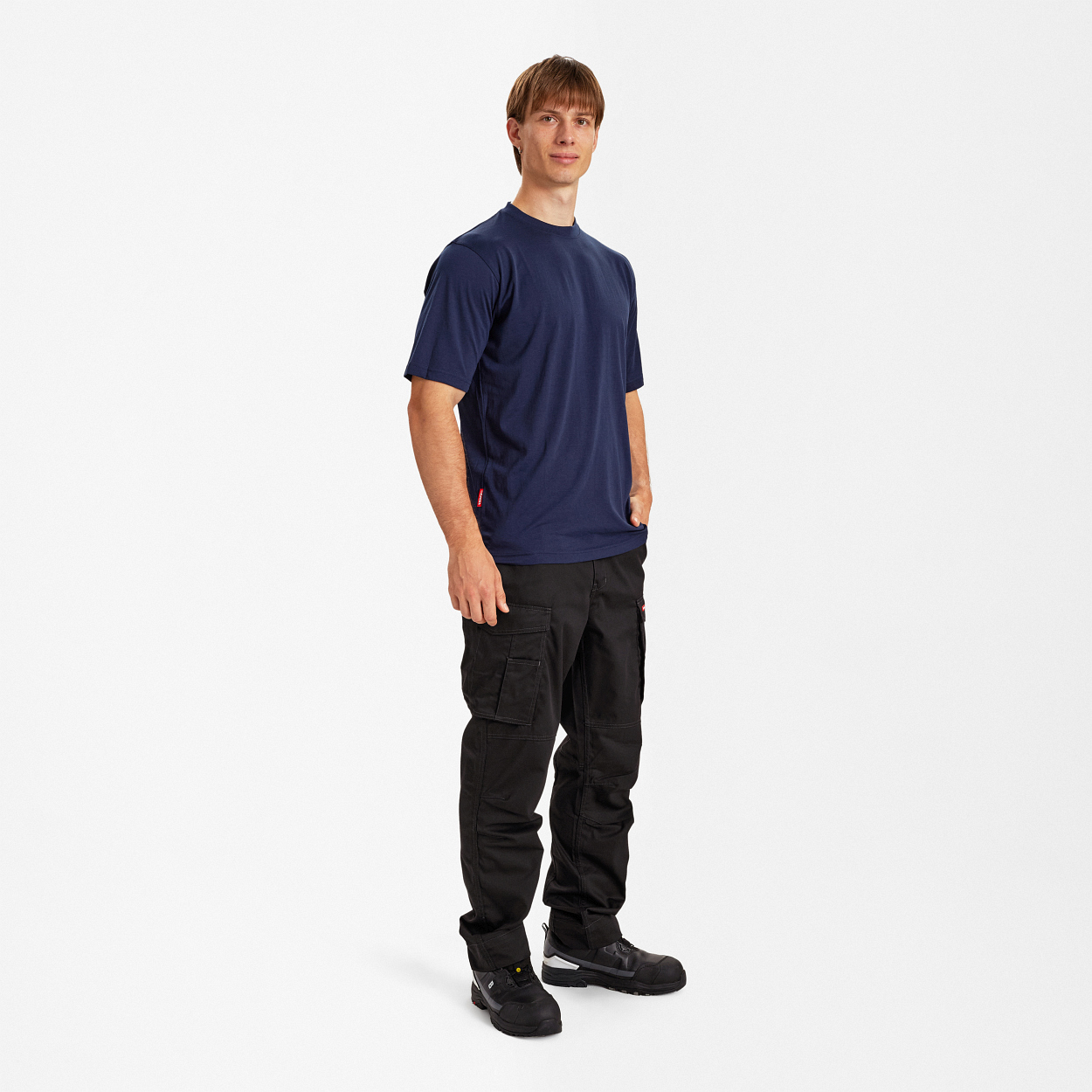 ENGEL Extend T-Shirt in Blue Ink, Größe XS