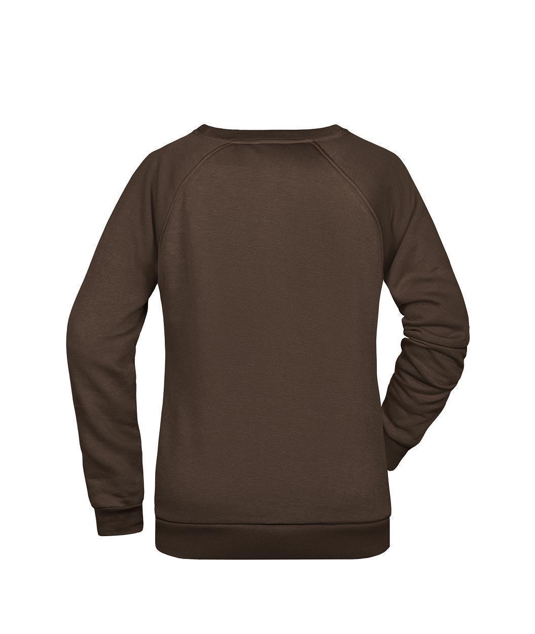 Ladies' Promo Sweat "JN793" in Brown, Größe 3XL - Daiber