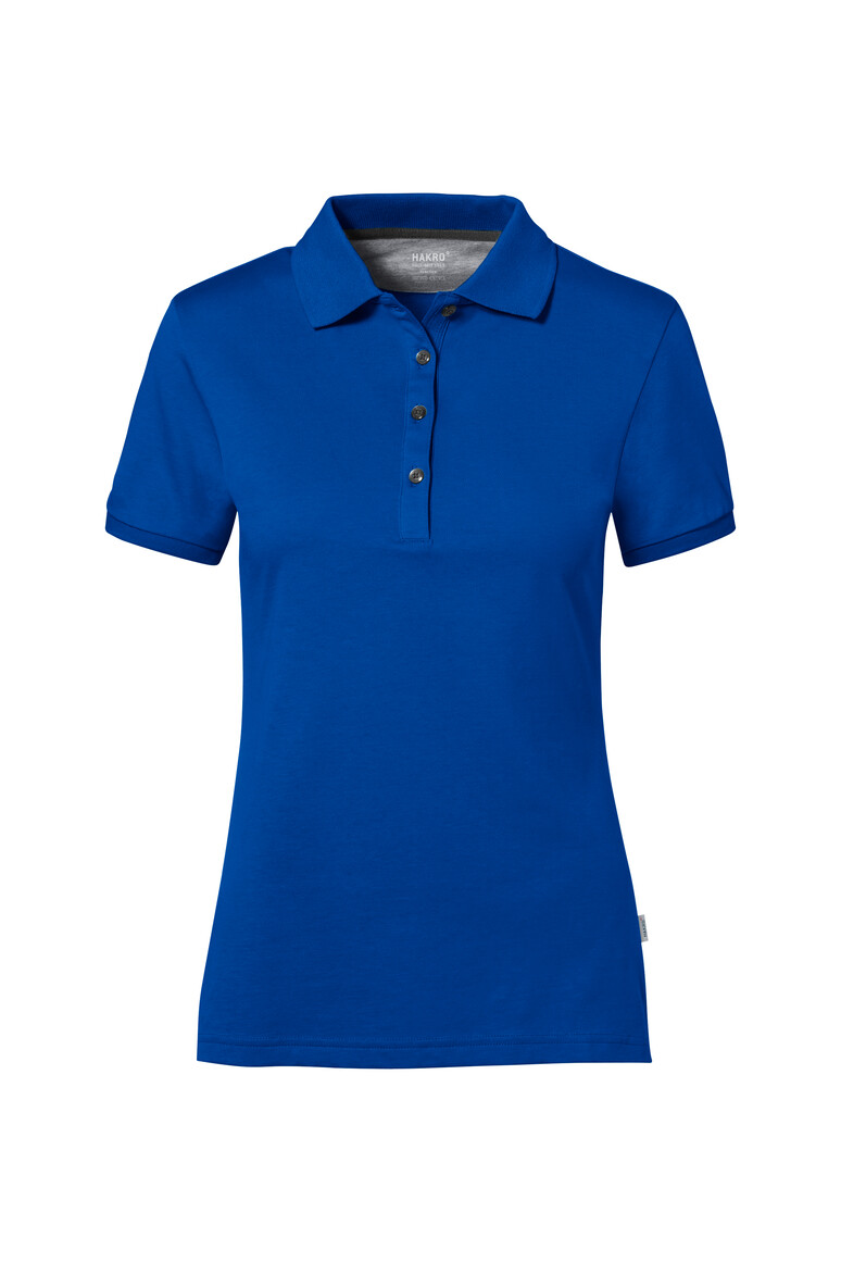 HAKRO 214 COTTON TEC® Damen Poloshirt in Royalblau, Größe 3XL