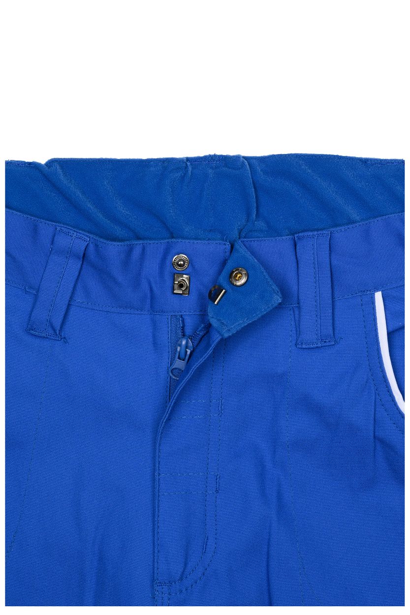 Workwear Pants - COLOR - "JN847" in White/Royal, Größe 62 - Daiber