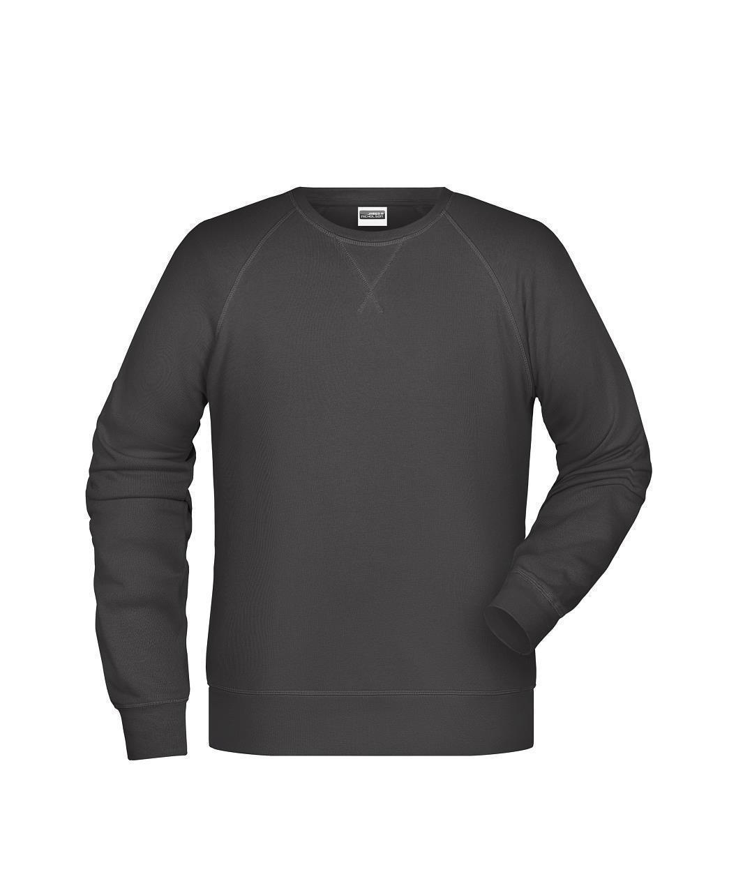 Men's Sweat OCS Blended & RCS "8022" in Graphite, Größe 5XL - Daiber