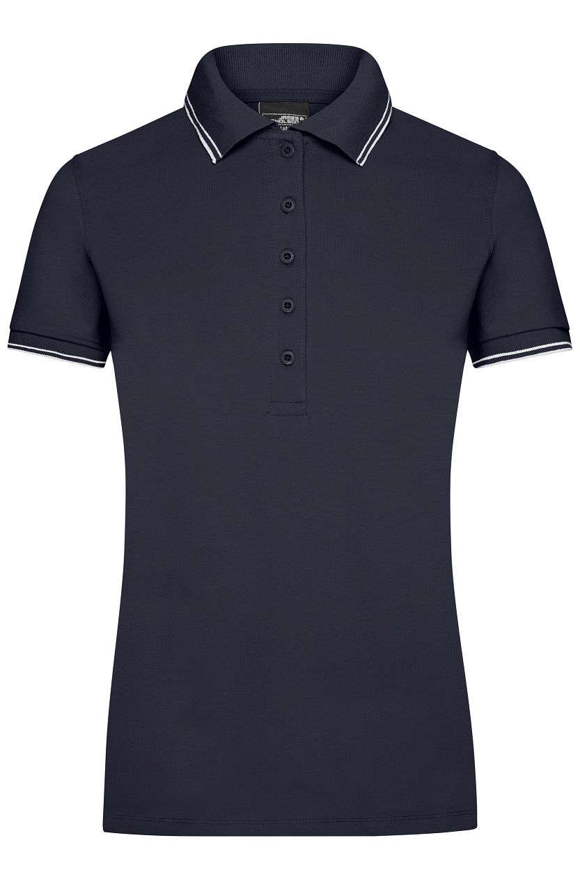 Ladies' Polo "JN985" in Navy/White, Größe 2XL - Daiber
