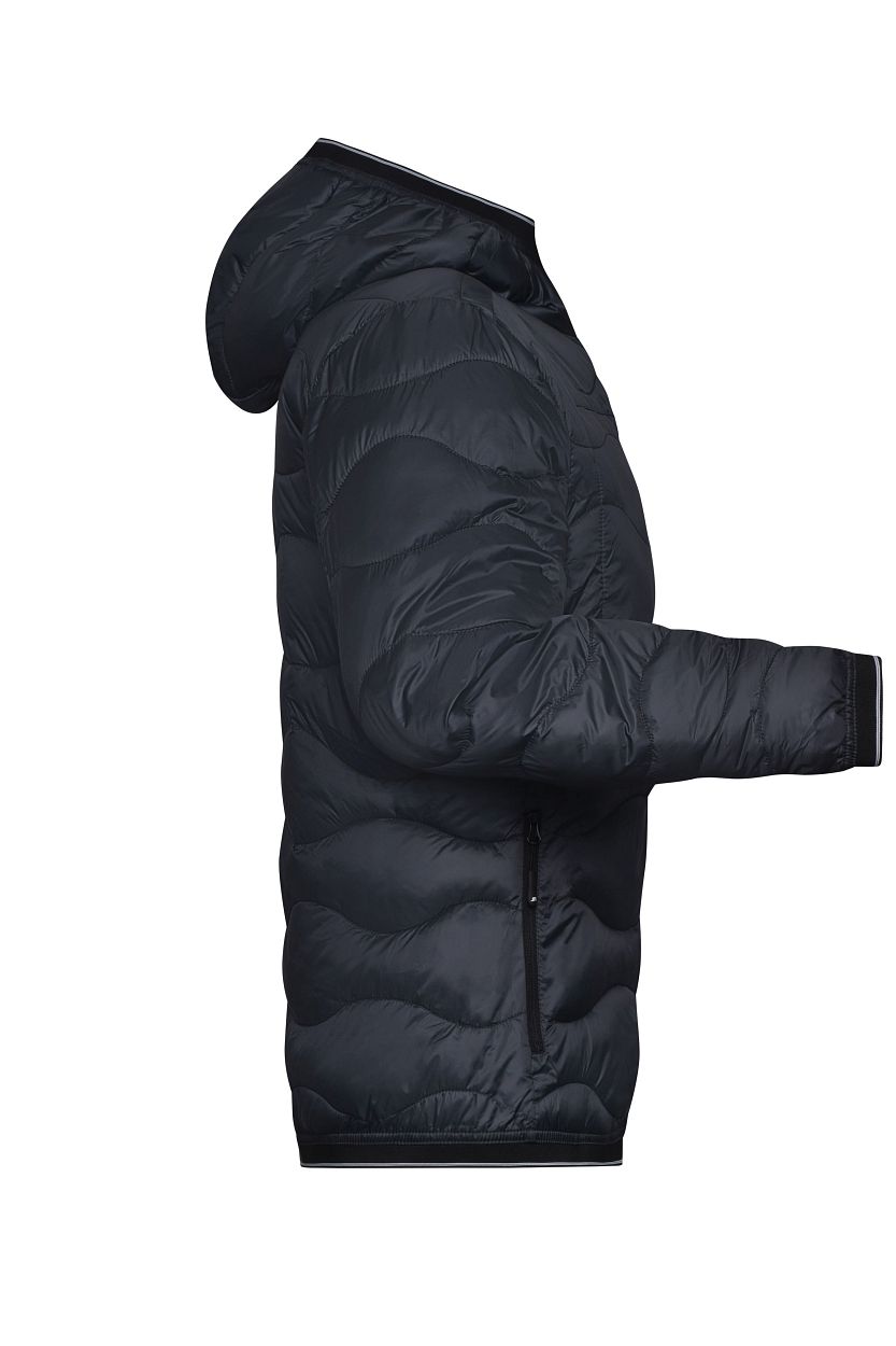 Ladies' Padded Jacket "JN1155" in Graphite/Camouflage, Größe 2XL - Daiber