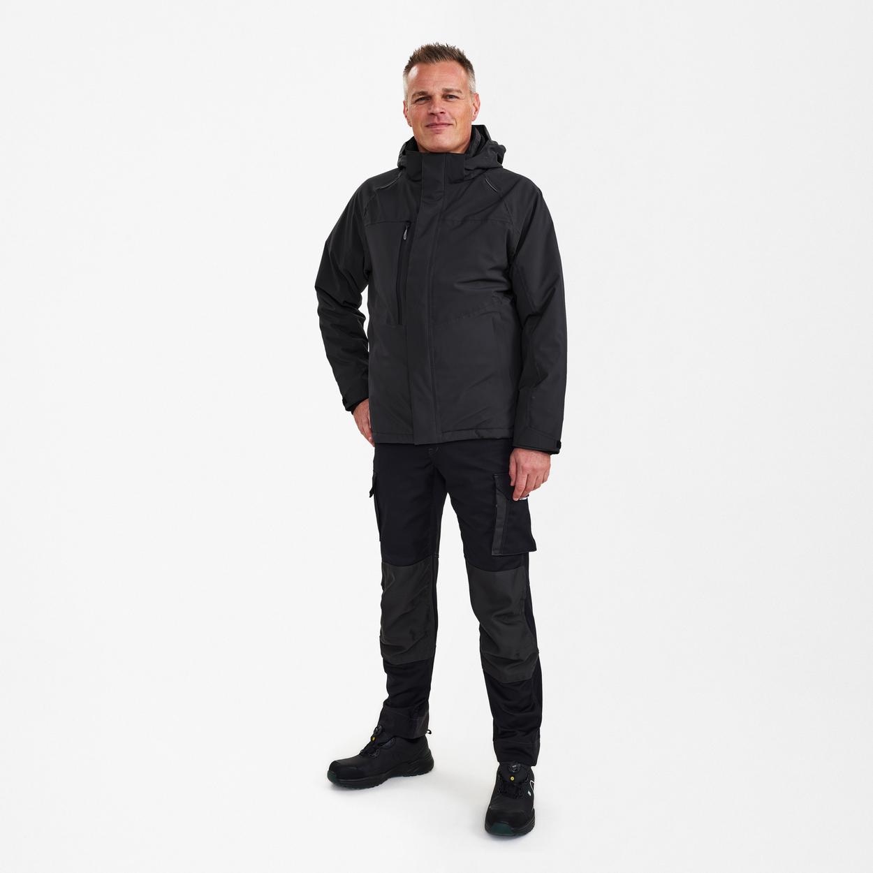 ENGEL X-treme Winterjacke in Anthrazit Grau, Größe XS