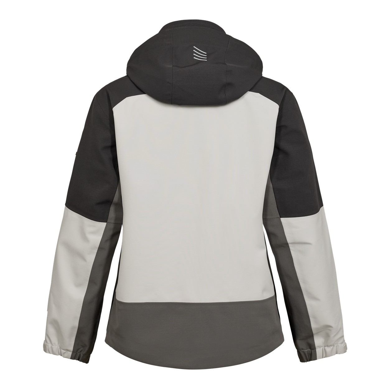 ENGEL Entire Damen Shelljacke in Bone White / Anthracite Grey, Größe XS
