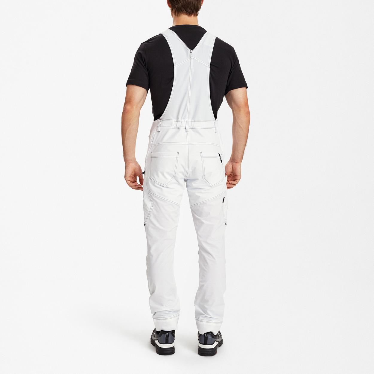 ENGEL X-treme Latzhose mit 4-Wege-Stretch in Weiss, Größe 26