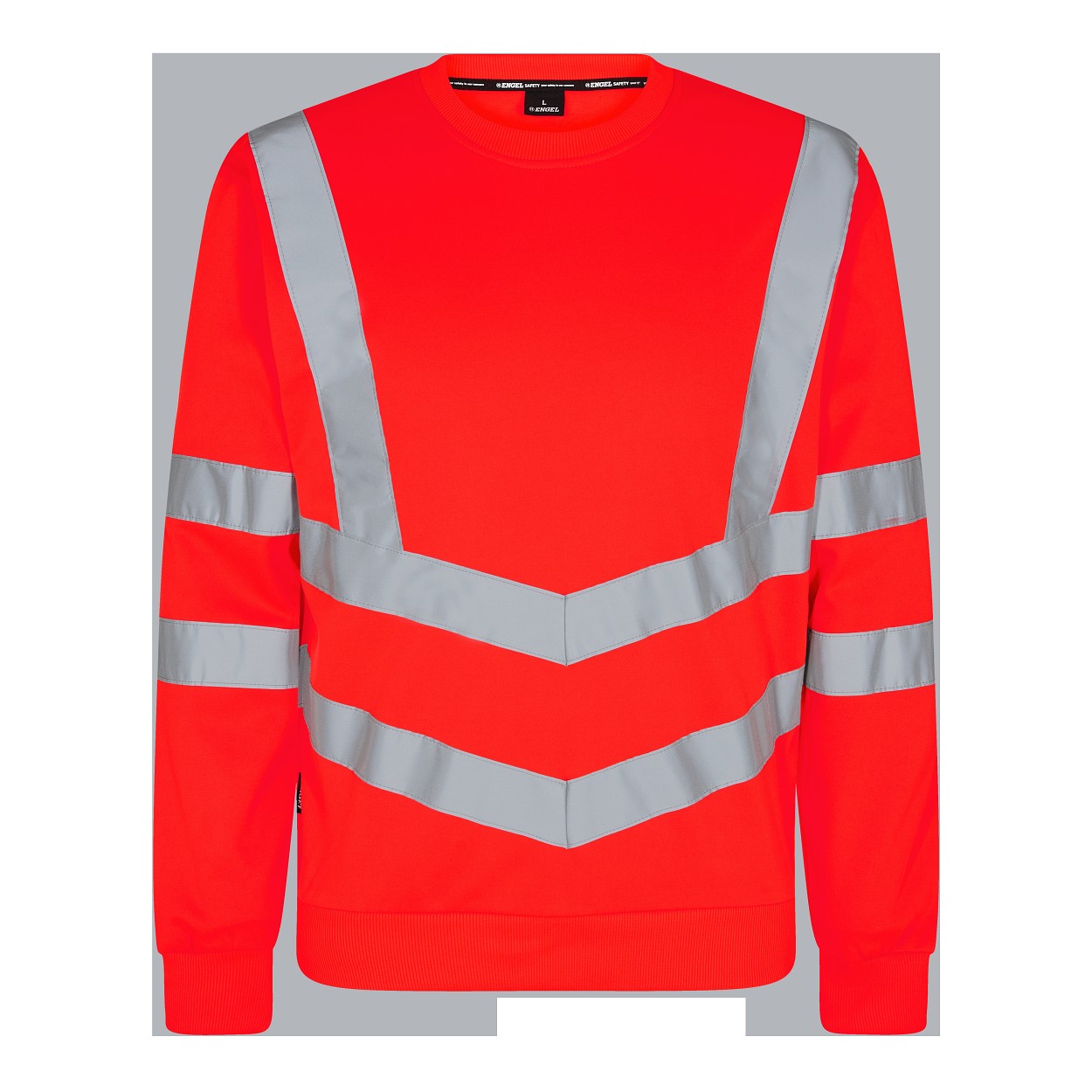 ENGEL Safety Sweatshirt in Rot, Größe XS