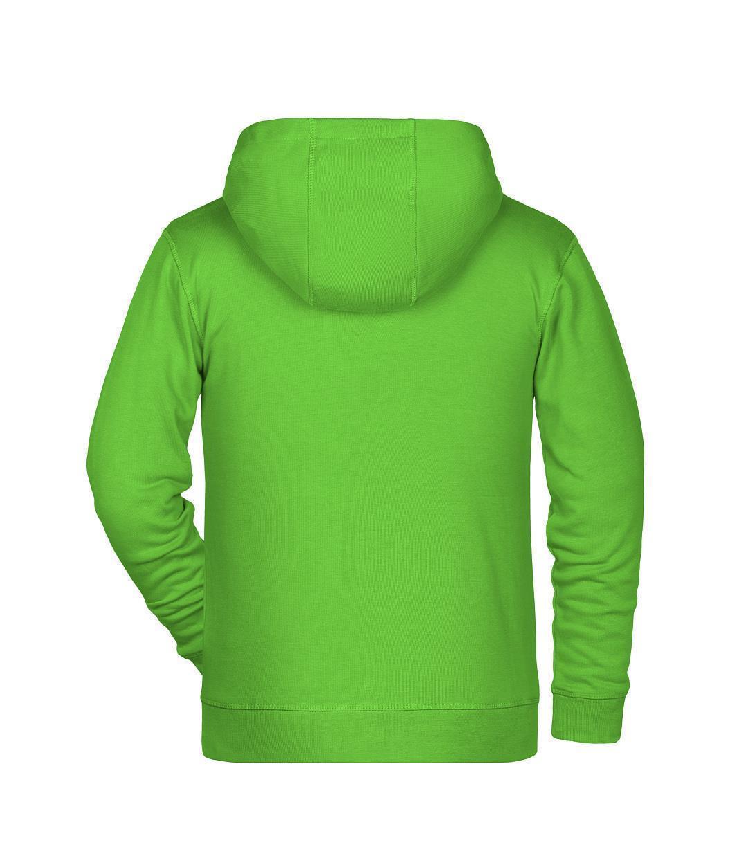 Children's Zip Hoody OCS Blended & RCS "8026K" in Lime-Green, Größe 2XL - Daiber