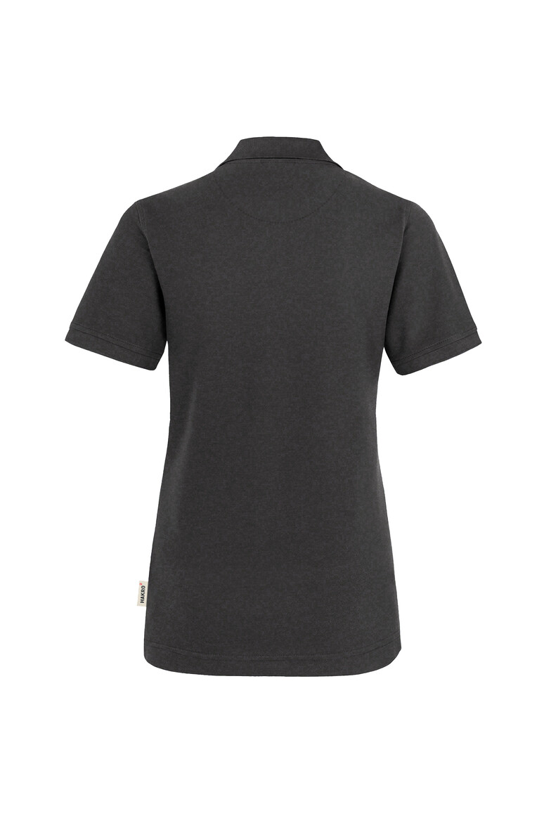 HAKRO 216 Damen Poloshirt MIKRALINAR® in Karbongrau, Größe 6XL