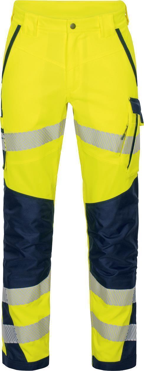 Bundhose Flex-HiVis leuchtgelb-marine in Gr. 98 von Vizwell