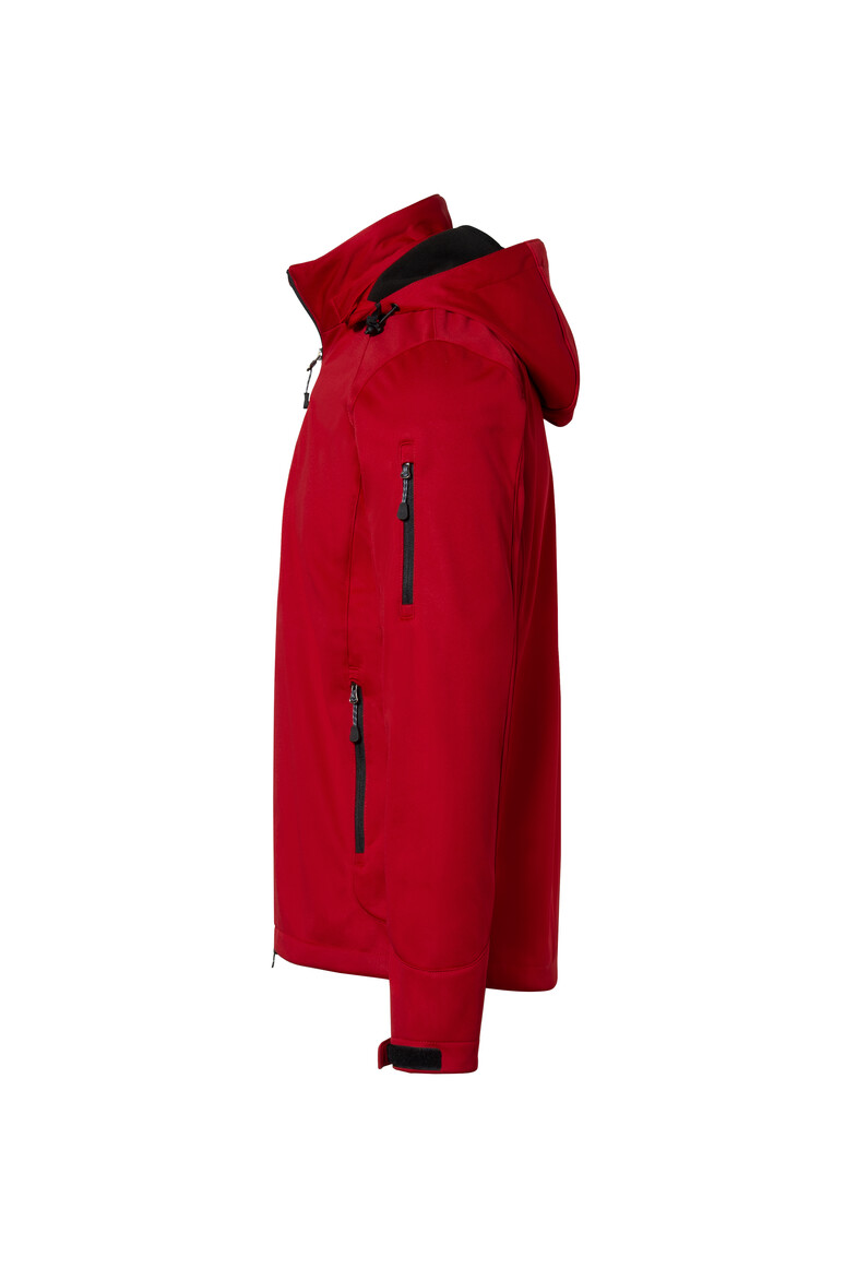 HAKRO 848 Softshelljacke Ontario in Rot, Größe 6XL