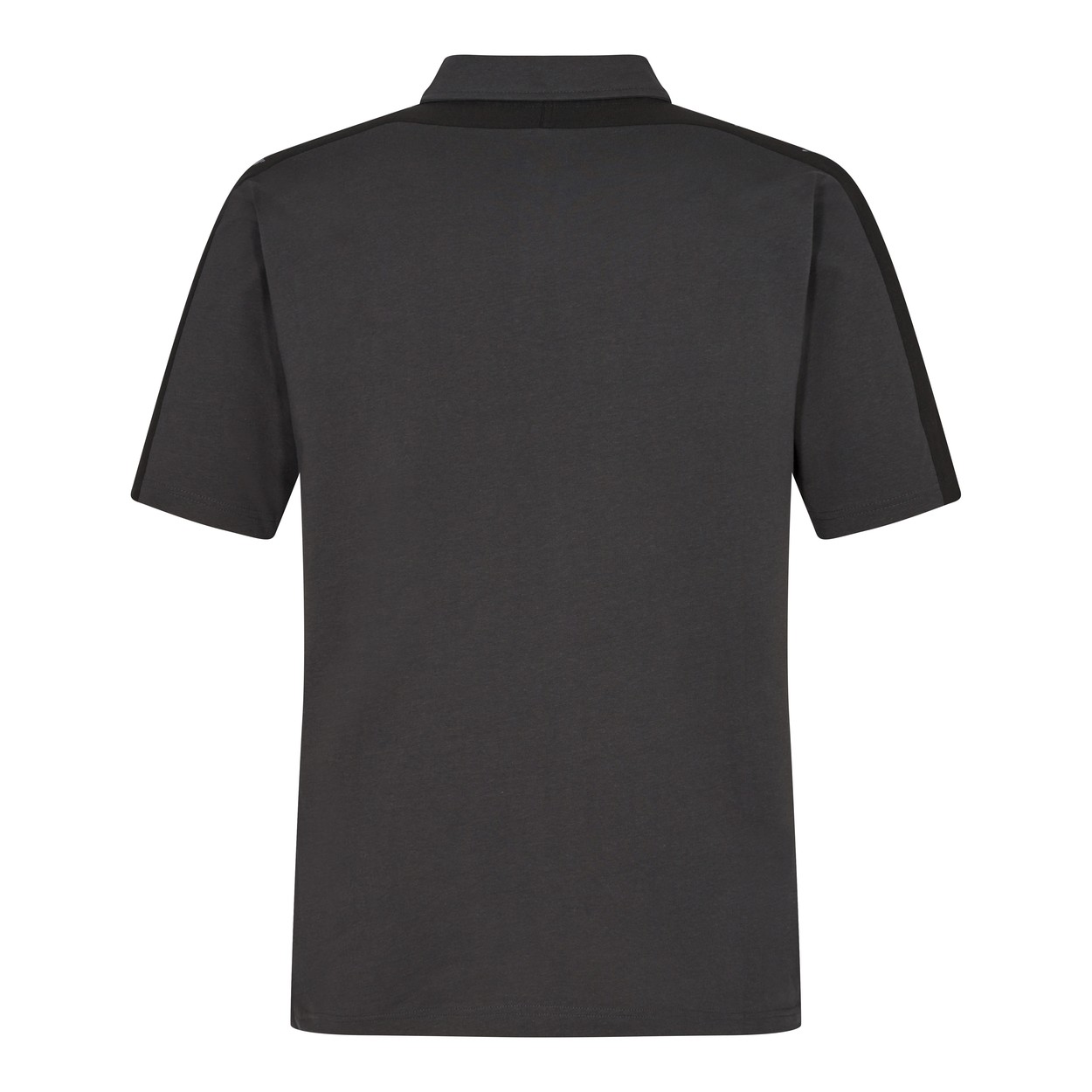 ENGEL Galaxy Poloshirt in Anthrazitgrau/Schwarz, Größe XS