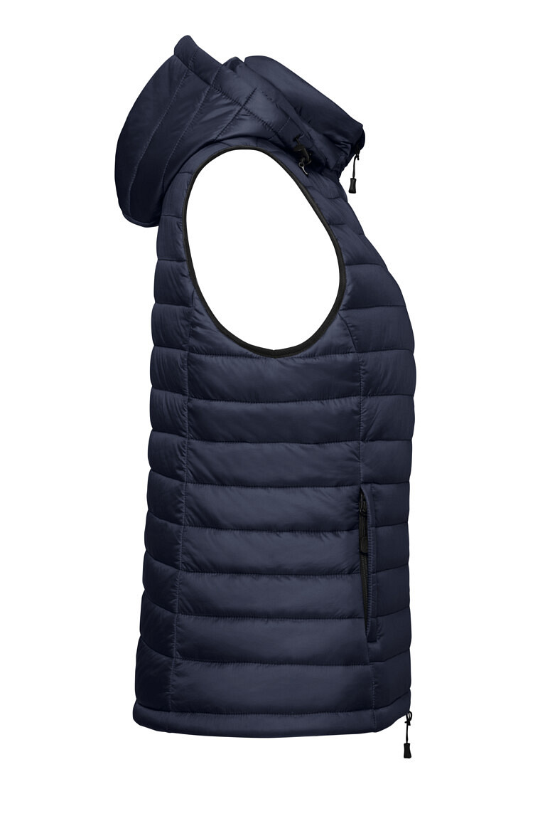 HAKRO 297 Damen Kapuzen Loftweste in tinte, Größe 3XL